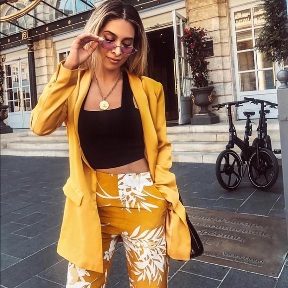 Tucker Pants - NEW • Tucker NYC • The High Waist Trouser Yellow